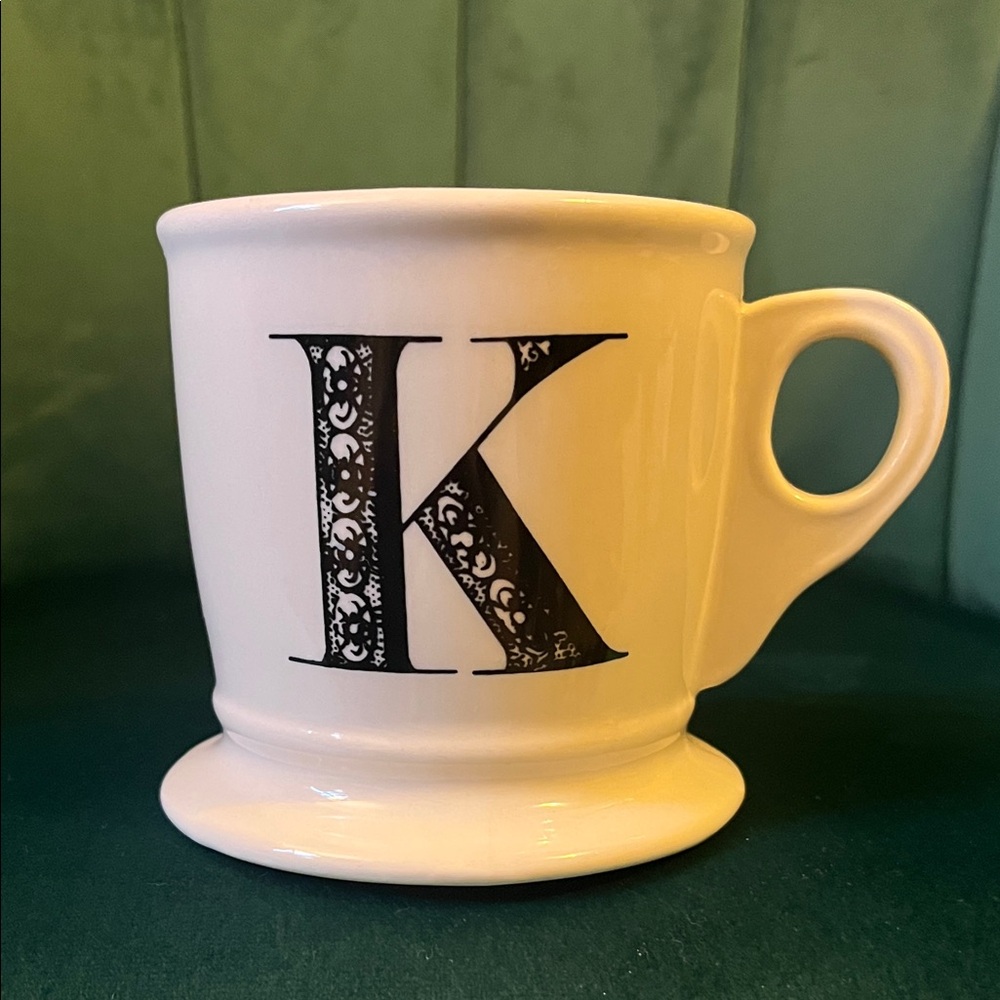 Anthropologie Monogram Mug K